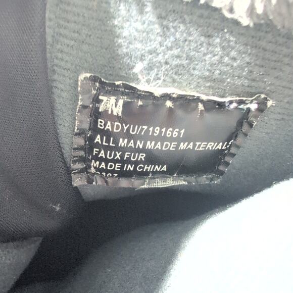 Totes Side Buckle Rain/Snow Boots Faux Fur Lined Women's Size 7 Gray - Picture 7 of 7